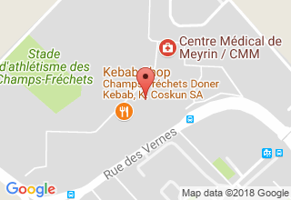 Plan de localisation de Da Ettore