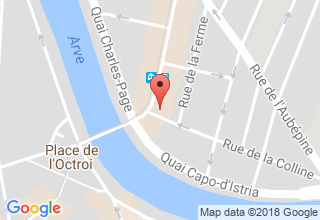 Plan de localisation de Café Restaurant Pizzeria La Colline
