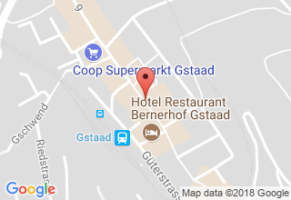 Plan de localisation de Charly's Gstaad