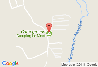 Plan de localisation de Caravaning Le Mont