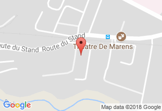 Plan de localisation de Perret Michel