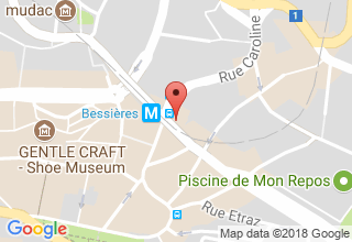 Plan de localisation de Lissac Lausanne SA