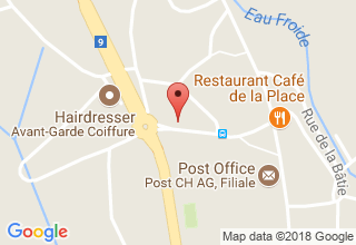Plan de localisation de Ecuyer Sàrl