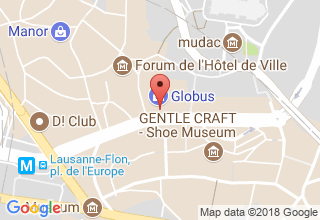 Plan de localisation de Optic 2000 Lausanne