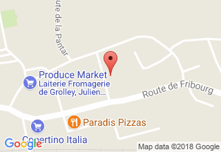 Plan de localisation de Ottet Fabrice