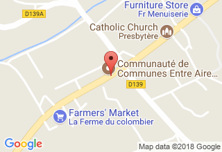 Plan de localisation de Hirsig Christian