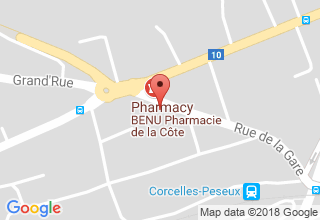Plan de localisation de Dällenbach Jean-Claude