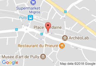 Plan de localisation de Boutiques Dix sur Dix Sàrl