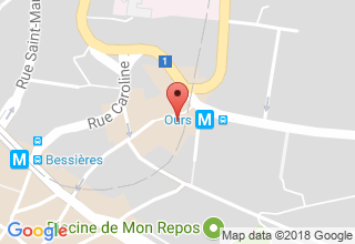 Plan de localisation de Chti Ours