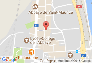 Plan de localisation de Berno Daniel
