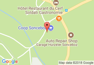 Plan de localisation de Hirschy Francis et Fernand