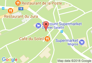 Plan de localisation de Le Chausse-pied