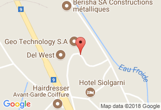 Plan de localisation de Halle aux chaussures