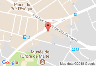Plan de localisation de VISILAB Eaux-Vives 2000