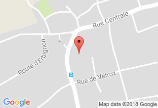 Plan de localisation de Rapillard Charles