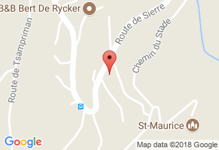 Plan de localisation de Clavien Eric