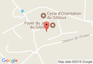Plan de localisation de Renevey Jacqueline