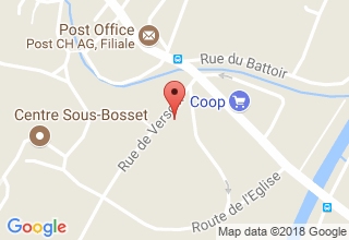 Plan de localisation de Barbey Arlette