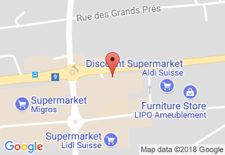 Plan de localisation de Frédéric Moréno
