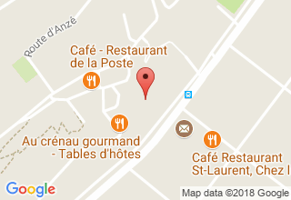 Plan de localisation de De Mèche avec vous by Aurore Cabay