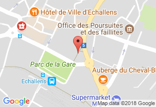 Plan de localisation de Pompes Funèbres AAC-aide et assistance CLEMENT SA