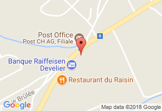 Plan de localisation de Les Galantes