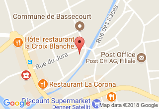 Plan de localisation de Claudia