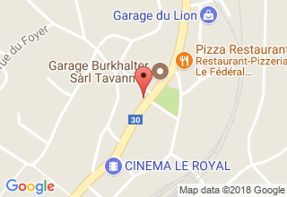 Plan de localisation de François Vorpe SA