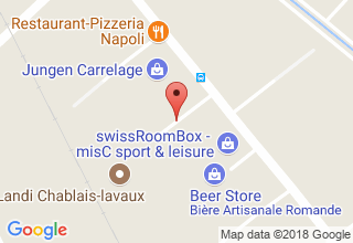Plan de localisation de Univers Cuisines