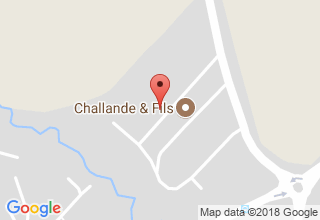 Plan de localisation de Challande & Fils SA