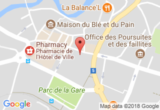 Plan de localisation de Générales SA Bercher