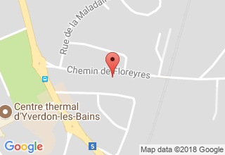 Plan de localisation de CLEMENT Pompes Funèbres SA