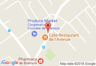 Plan de localisation de Jacquod Christophe