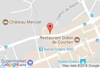 Plan de localisation de Moeri et Voeffray Sàrl