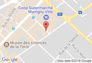 Plan de localisation de Bornet Michel
