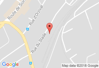 Plan de localisation de Debrunner Acifer SA Valais