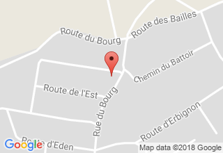 Plan de localisation de Fontannaz Claudy (-Papilloud)