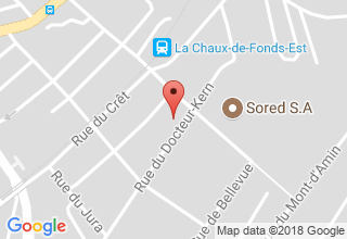 Plan de localisation de Technofrap SA