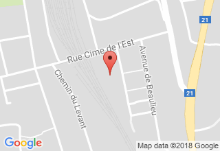 Plan de localisation de Robert Laurent