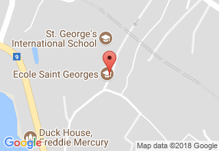 Plan de localisation de Saint-George's School