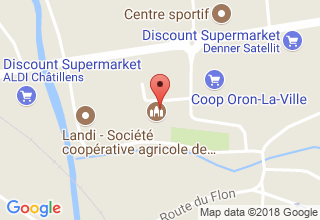 Plan de localisation de du Potier