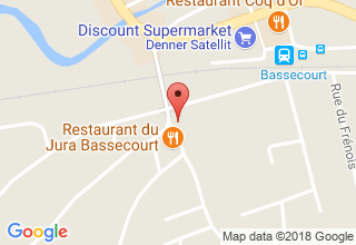 Plan de localisation de AAAF Pompes funèbres Joël Lehmann SA
