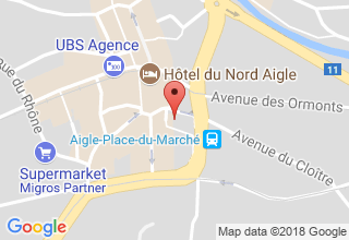 Plan de localisation de Pavillons scolaires du Sillon