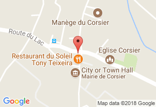 Plan de localisation de la Crinière