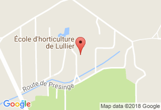 Plan de localisation de Site Lullier
