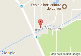 Plan de localisation de Lullier