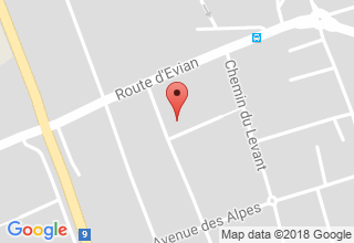 Plan de localisation de Ecole Catholique du Chablais