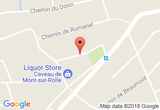 Plan de localisation de Ecole primaire de Mont-sur-Rolle