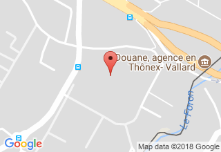 Plan de localisation de Thônex Bois-des-Arts