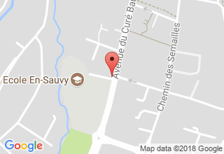 Plan de localisation de En Sauvy
